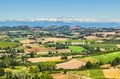 Country landscape of Monferrato Royalty Free Stock Photo