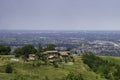 Rural landscape near Guiglia, Emilia-Romagna Royalty Free Stock Photo