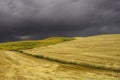 Country landscape near Matera and Gravina di Puglia Royalty Free Stock Photo