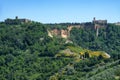 Country landscape near Volterra, Tuscany Royalty Free Stock Photo