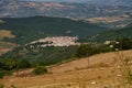 Country landscape near Volturara Appula, Apulia, Italy Royalty Free Stock Photo