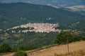 Country landscape near Volturara Appula, Apulia, Italy Royalty Free Stock Photo