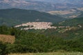 Country landscape near Volturara Appula, Apulia, Italy Royalty Free Stock Photo