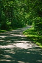 A Country Lane in Southwest Virginia, USA Royalty Free Stock Photo