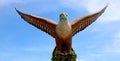 Close view of eagle square at langkawi