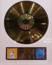 Country music hall of fame gold record Elvis Presley