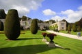 Country old house of Lanhydrock, Bodmin, UK Royalty Free Stock Photo