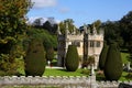 country old house of Lanhydrock, Bodmin, UK Royalty Free Stock Photo