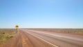 Country outback road in Flinders Ranges Royalty Free Stock Photo