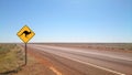 Country outback road in Flinders Ranges Royalty Free Stock Photo