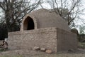 oven made with bricks and clay used to cook bread