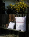 Country pillows Royalty Free Stock Photo