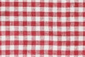 Country Plaid Tartan Red Kitchen Fabric Material Abstract Check Texture Background Texture, Red And White. Flannel