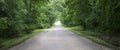 Country Road Banner, Panorama, Panoramic, Background Royalty Free Stock Photo