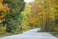 Country Road in Fall, Autumn Road Trip