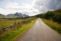 Country road, Highlands Royalty Free Stock Photo