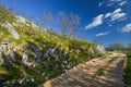 Country road, Montenegro Royalty Free Stock Photo