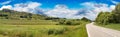 Country Road Panorama Royalty Free Stock Photo