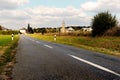 Country road. Shallow DOF