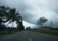 Storm, tornado, rainy day