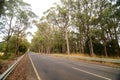 Country side along highway in Australia Royalty Free Stock Photo