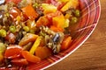 Country stew - gyuvech. Royalty Free Stock Photo