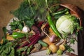 Country Still Life with Vegetables