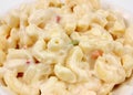 Country style macaroni salad Royalty Free Stock Photo