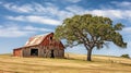 country texas barn Royalty Free Stock Photo