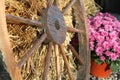 Country Wagon Wheel Royalty Free Stock Photo