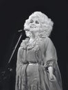 Dolly Parton Entertains at the Auditorium Theater in Chicago, Illinois, in 1978 Royalty Free Stock Photo