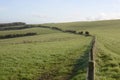 Countryside at Falmer. Sussex. England Royalty Free Stock Photo