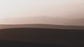 Countryside Hills Dawn Sepia Horizon Landscape