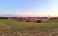 Countryside, hills, nature and environment in Marche region, Italy.