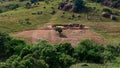 Countryside landscape, agriculture in Africa