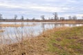 Countryside landscape in early spring.