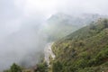 Countryside landscape of Kurseong in Darjeeling