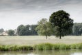 Countryside landscape in rural English countryside Royalty Free Stock Photo