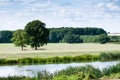 Countryside landscape in rural English countryside Royalty Free Stock Photo