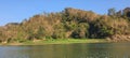 Countryside landscape of surroundings around Kaptai lake hill tracts region of Bangladesh