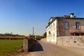 A countryside manor house on a sunny day. Vila do Conde, Portugal Royalty Free Stock Photo