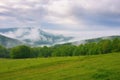 countryside mountain landscape Royalty Free Stock Photo