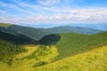 countryside mountain landscape Royalty Free Stock Photo