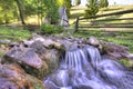 Countryside mountainous landscape Royalty Free Stock Photo