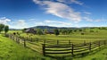 countryside panorama farm