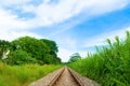 Countryside Railway Tracks