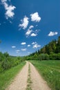 Countryside road Royalty Free Stock Photo