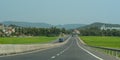 Countryside road in Quang Ngai, Vietnam