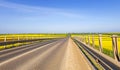 Countryside road in spring Royalty Free Stock Photo
