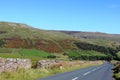 Countryside road into Swaledale in Yorkshire Dales Royalty Free Stock Photo